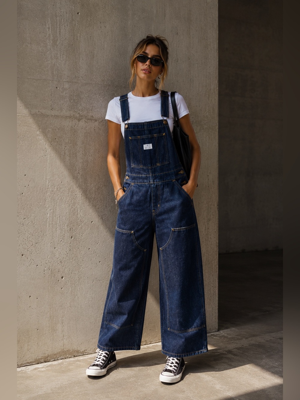 New Levi’s Baggy Highwater Women's Overalls size M